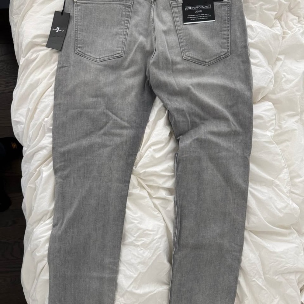 7 For All Mankind Adrien Gray Slim tapered Jeans